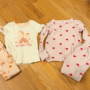 5/25 4T Pajama Set Cat & Jack and Old Navy
